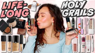 MY MOST REPURCHASED MAKEUP EVER!! 11 YEARS WORTH OF HOLY GRAILS!
