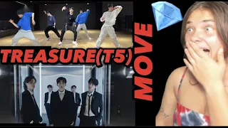 |I'M SHOOK!|TREASURE - 'MOVE (T5)' M/V & DANCE PRACTICE|REACTION