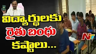 TS Govt's Rythu Bandhu Scheme Troubles Telangana Students | విద్యార్థులకు రైతు బంధు కష్టాలు || NTV