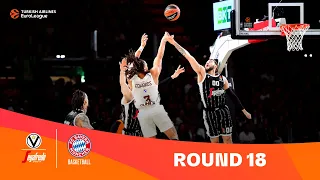 Virtus -Bayern | Round 18 Highlights | 2023-24 Turkish Airlines EuroLeague