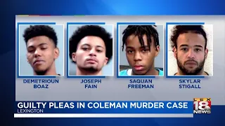 Guilty Pleas in Coleman Murder Case