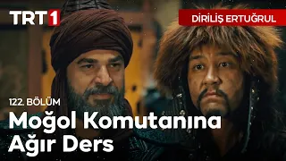 Diriliş Ertuğrul 122. Bölüm - Moğol komutanın elini kesiyor