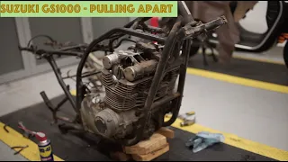 Suzuki GS1000   Pulling Apart in timelapes