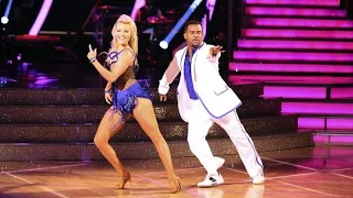 Alfonso Ribeiro and Witney Carson Samba (Week 2) | Dancing With The Stars