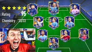 I GOT A FULL TOTY 195 FUT DRAFT!! *WORLD RECORD* EA FC 24