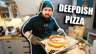 Ich mach ne DEEPDISH PIZZA (ich werds nie lernen..)