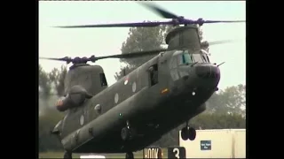 2x CH-47 CHINOOK "BAMBI BUCKET" + DISPLAY @ OPEN DAGEN 2006