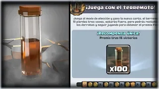 CONSIGUIENDO LA NUEVA CARTA *TERREMOTO* EN CLASH ROYALE - WithZack