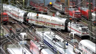 Modern Märklin H0 layout Update 3 - automatic train operation via CS3 model railway sequence control