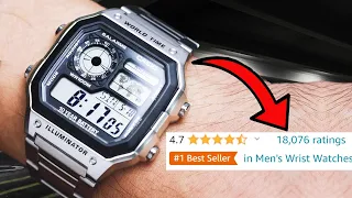 I bought the HIGHEST RATED watch on Amazon- CASIO World Time AE1200!