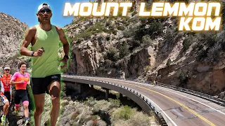 Running up Mount Lemmon || Race simulation