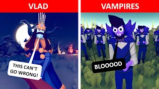 Vlad Raises a Vampire Army - TABS Story - Totally Accurate Battle Simulator