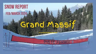 FLAINE - Grand Massif | SNOW REPORT February 29th 2024