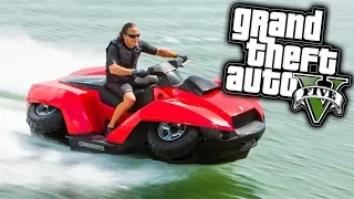 GTA 5 Online | CRAZY JETSKI MOTORBIKE! (w/FrontalHornet08) Import & Export DLC "Mission"