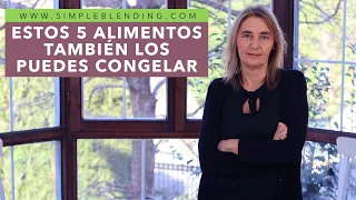 5 ALIMENTOS QUE NO SABIAS QUE SE PODÍAN CONGELAR | 5 alimentos que puedes congelar en casa