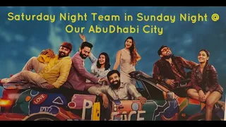 Saturday Night Team on Sunday Night in Our Abu Dhabi City....