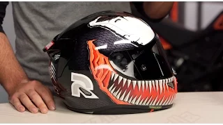 HJC RPHA 11 Pro Venom & Spiderman Helmets Review at RevZilla.com