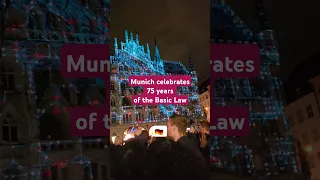 Munich celebrates 75 years of the Basic Law | München feiert 75 Jahre Grundgesetz 🔥🔥😍😍