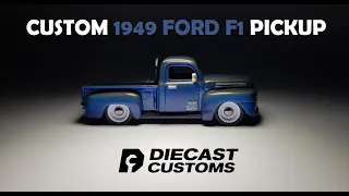 Custom Hot Wheels 1949 Ford F1