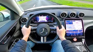 2022 Mercedes Benz C-Class AMG-Line - pov test drive