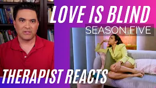 Love Is Blind - Season 5 - #2 - (Izzy Dumps Lydia) - Therapist Reacts