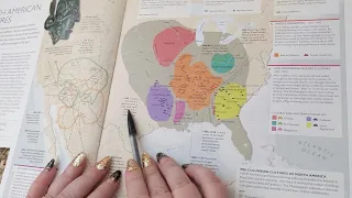 ASMR ~ History Maps of Africa, the Americas, and Oceania! ~ Educational Relaxation for Sleep