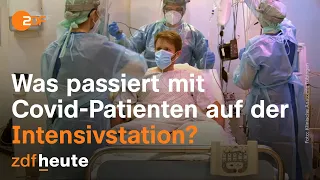 Corona: So verläuft die Notfall-Behandlung auf der Intensivstation | heute-journal