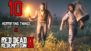 10 Horrifying things in Red Dead Redemption. rdr2