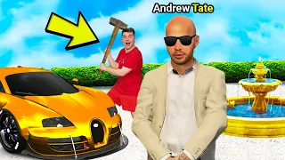 POSTAO SAM ANDREW TATE U GTA 5😱💰 *uhapsili me*