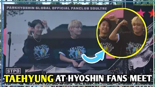 Kim Taehyung At Hyoshin’s Fan meeting Concert,  BTS V NPOP Highlights Performance