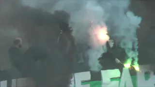 Preussen Münster vs VFL Osnabrück 16.02.2019 0:0 Fans und Pyro