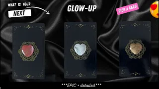 What Is Your Next GLOW UP !? 🔎 😱 💍 👀 💰 💘 🏡 *✨ Psychic Reading! (Pick A Card)