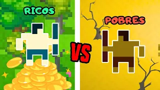 POBRE Tontos vs RICOS Inteligentes (#2 Round) - WolrdBox