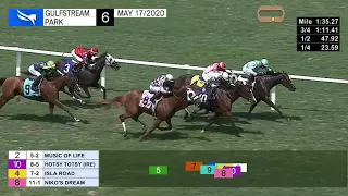 Gulfstream Park Resumen - 17 de Mayo 2020