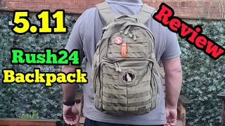 5.11 Backpack RUSH 24 ....   1 year review!!