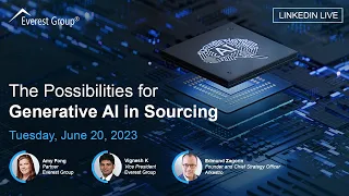 The Possibilities for Generative AI in Sourcing
