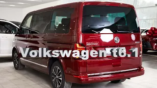 Live: Яркий семейный автомобиль Volkswagen Multivan t6.1 / Black Pixel