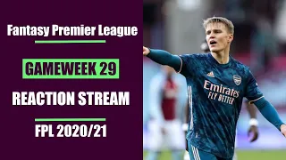 FPL Gameweek 29: Reaction Stream | Wildcard Plans | Fantasy Premier League 2020/21