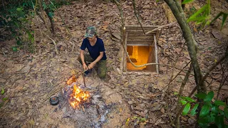 Girl Living Off Grid Build The World Most Secret Underground Tunnel House 100% Waterproof