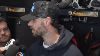 David Krejci is asked about his future before game 7 vs Panthers