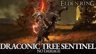 Draconic Tree Sentinel Boss Fight (No Damage) [Elden Ring]