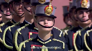 Jura de Bandera de S.A.R. la Princesa de Asturias