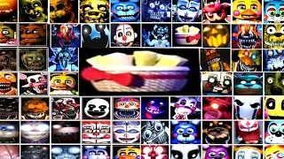 ALL FNAF JUMPSCARES!! (NO Delay) | FNAF 1, 2, 3, 4, SL, 6, UCN, VR, COD, AR