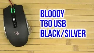 Распаковка Bloody T60 USB Black/Silver