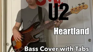 U2 - Heartland (Bass Cover WITH TABS)