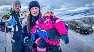Bebis, 3 hundar & äventyr i Norrland ❄️
