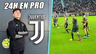 JE deviens FOOTBALLEUR PRO pendant 24H à la JUVENTUS ! 😲 (L'ancien club de Cristiano RONALDO !)