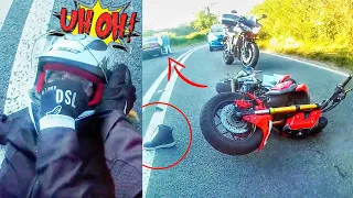 GIRL BIKER CRASHED REAL BAD - WEEKLY DOSE OF MOTO MADNESS