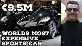 Cristiano Ronaldo buys world's most expensive car a Bugatti La Voiture Noire