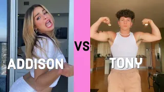 Addison Rae Vs Tony Lopez TikTok Dance Battle